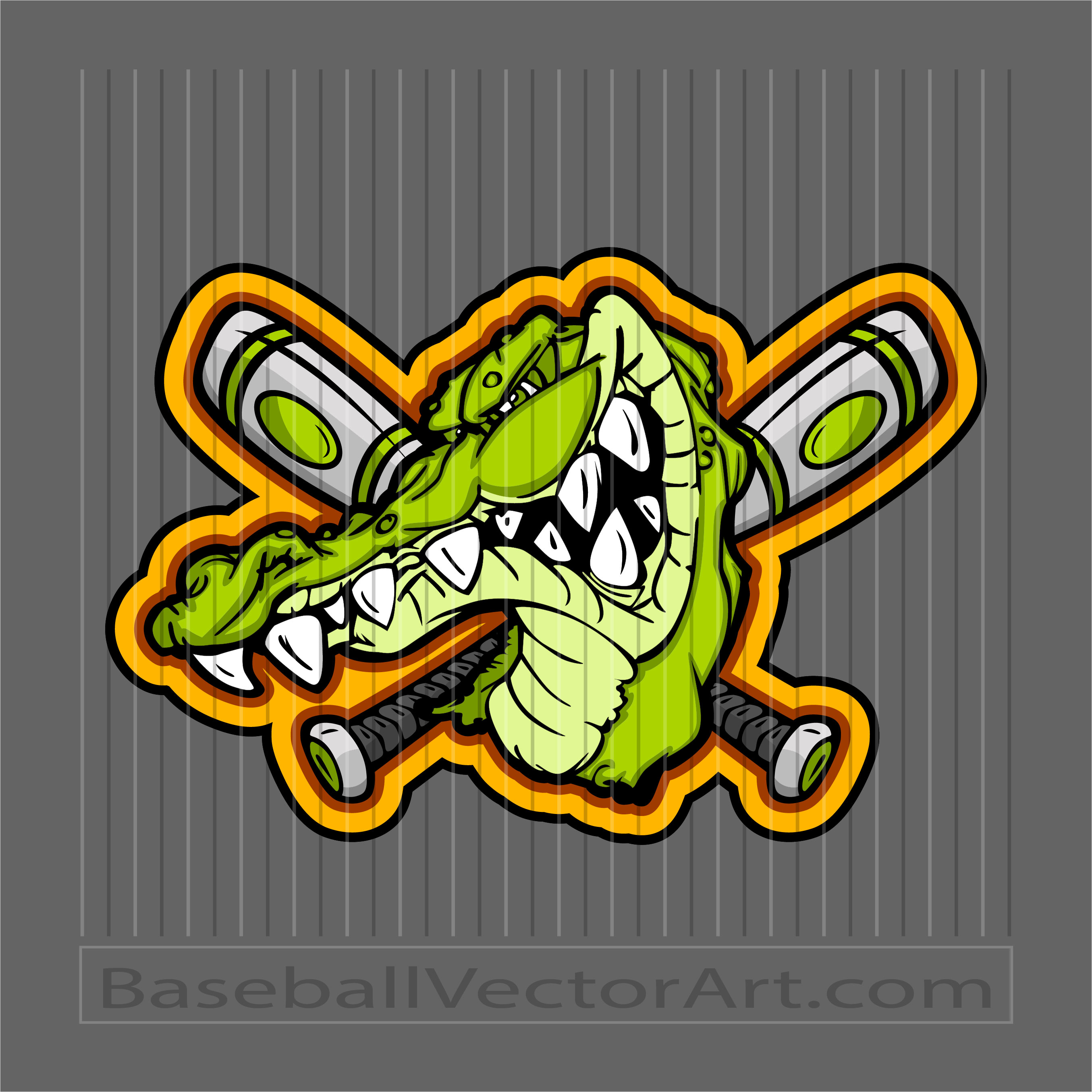 Baseball Logo Gators