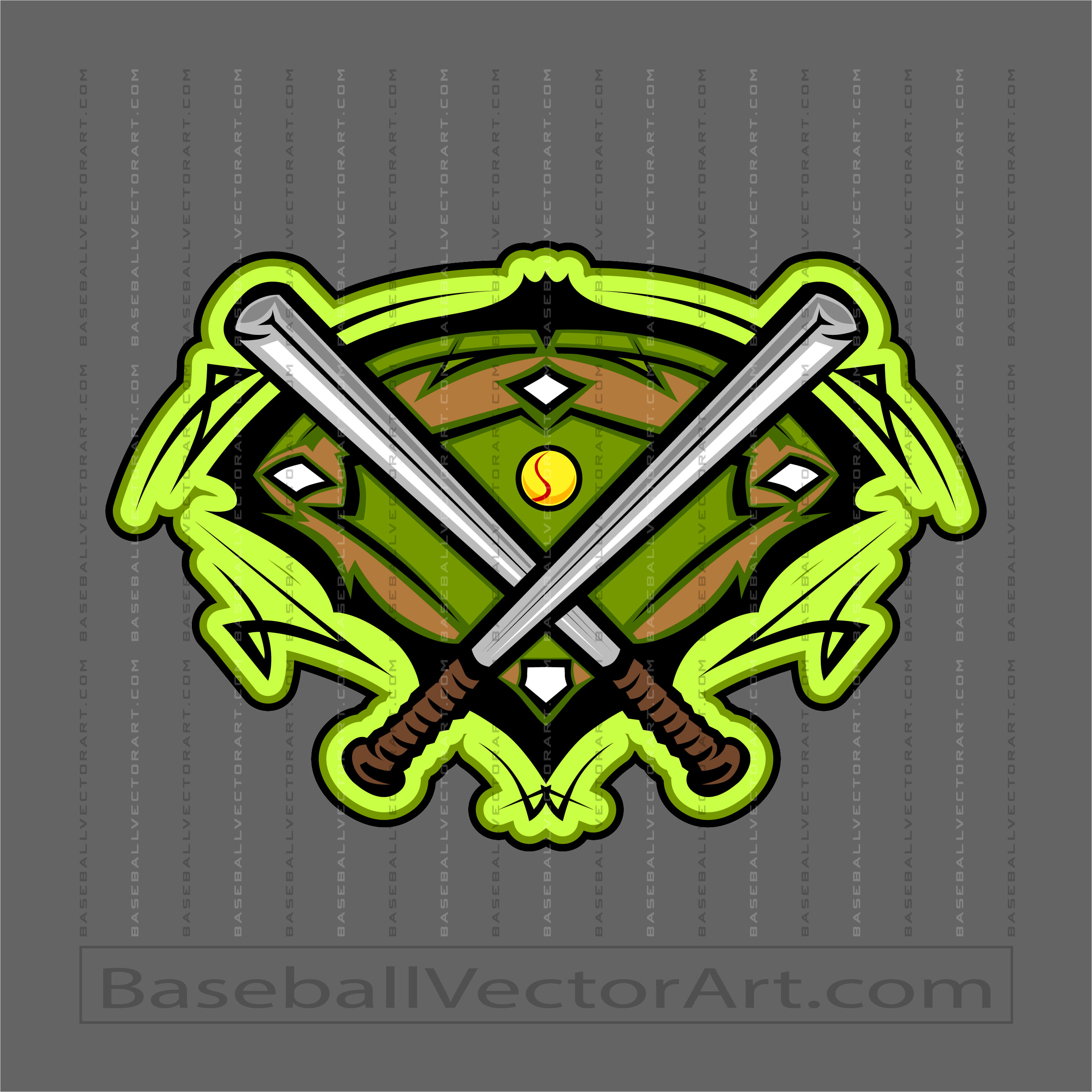 Softball Field Logo