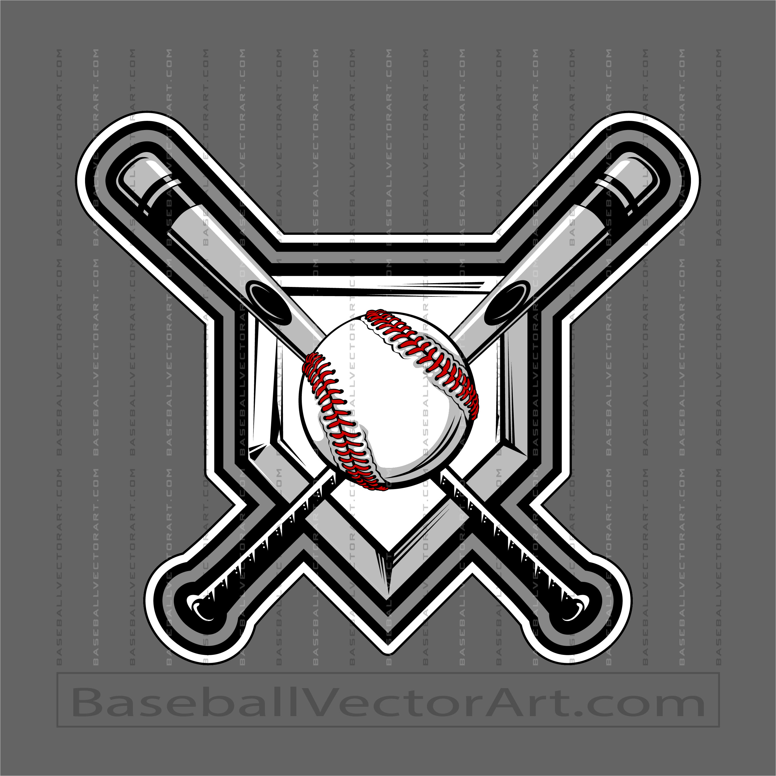Vector Baseball Bats