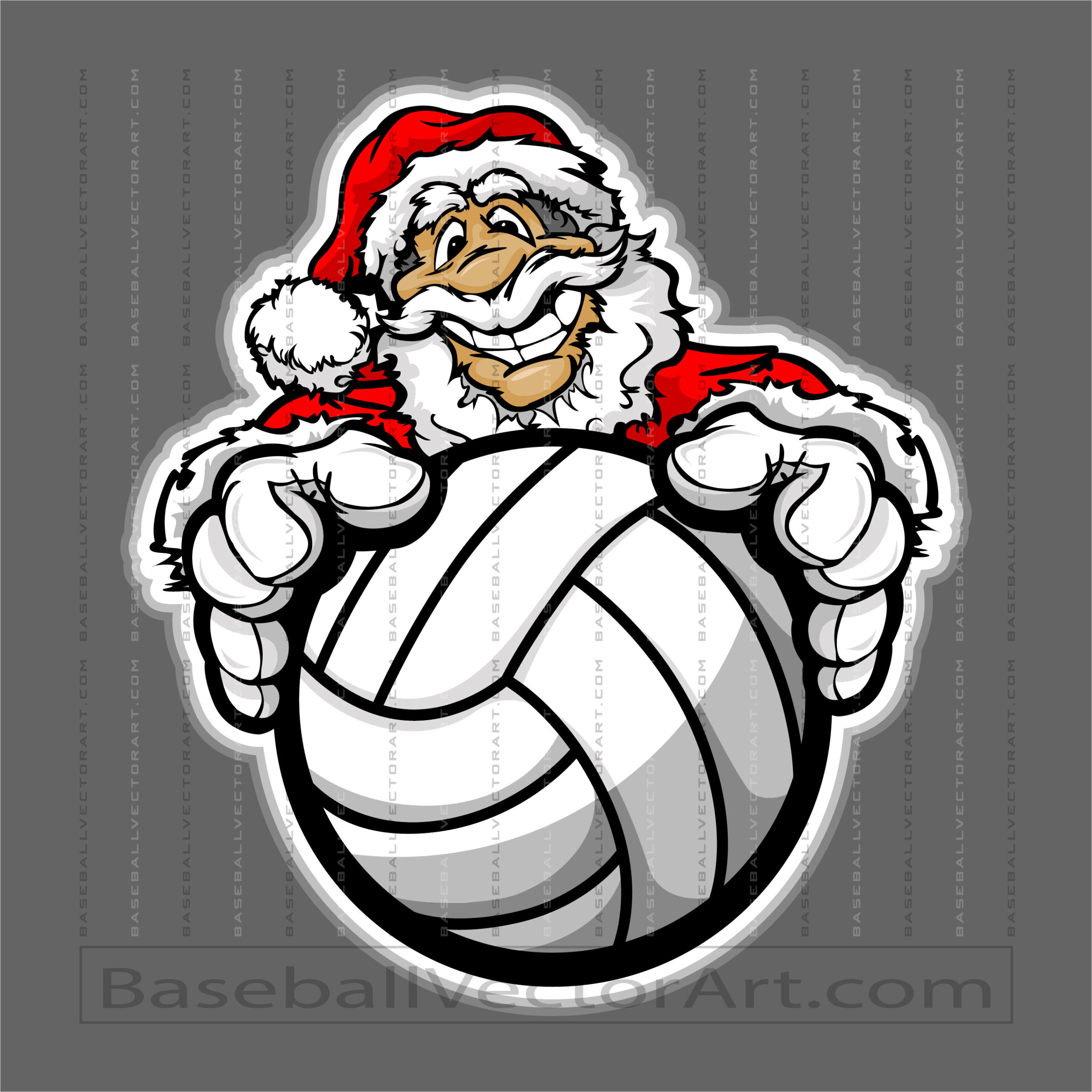 Volleyball Holiday Vector