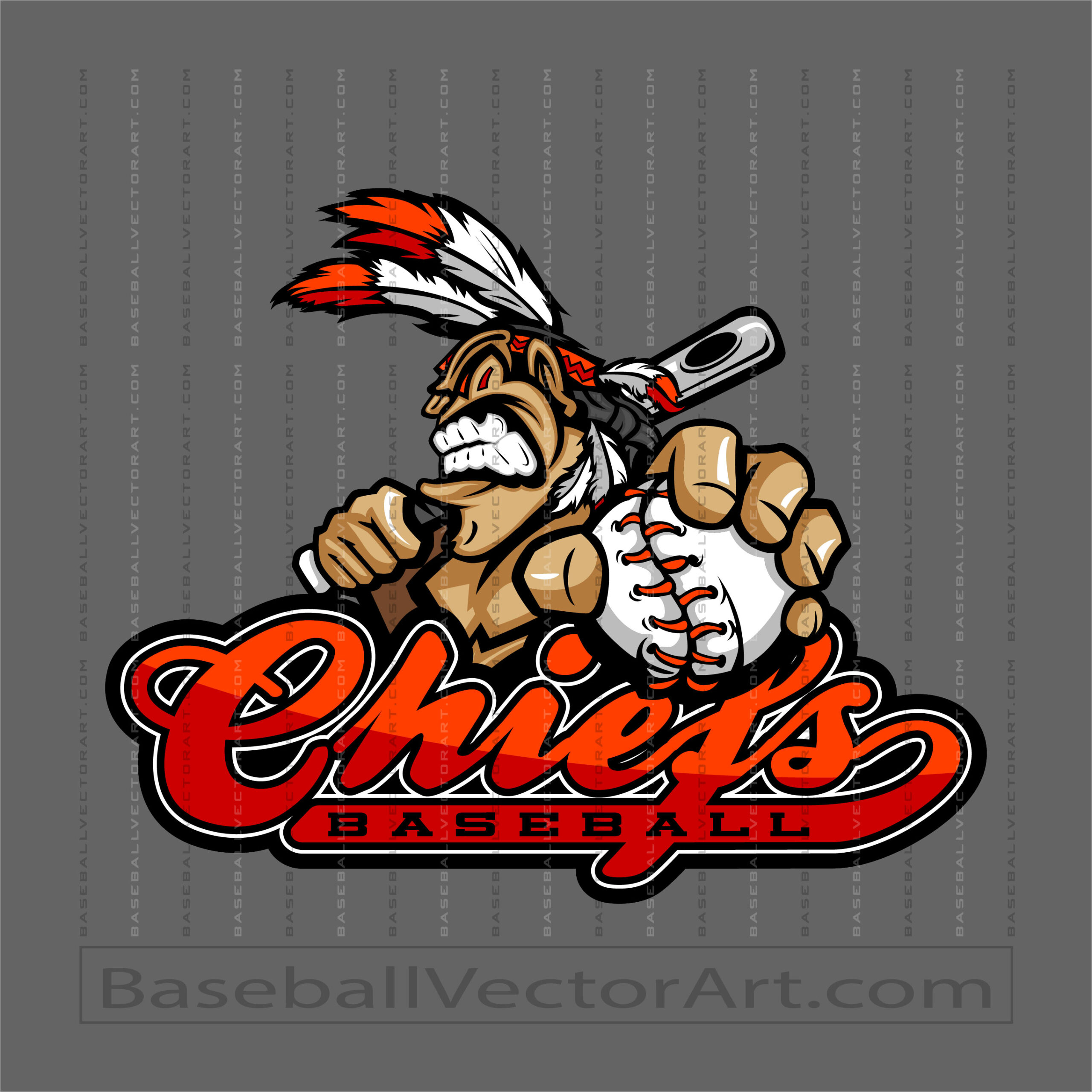 Chiefs Baseball Clip Art