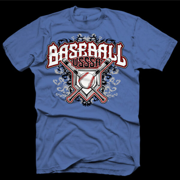 Tribal Baseball Shirt Design