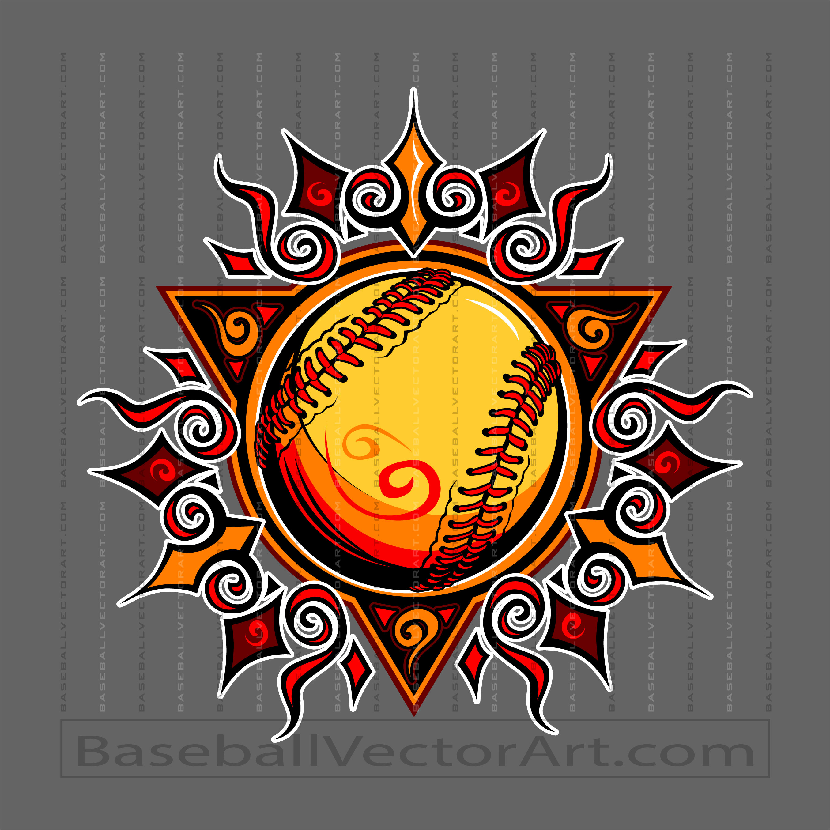 Sun Softball Logo