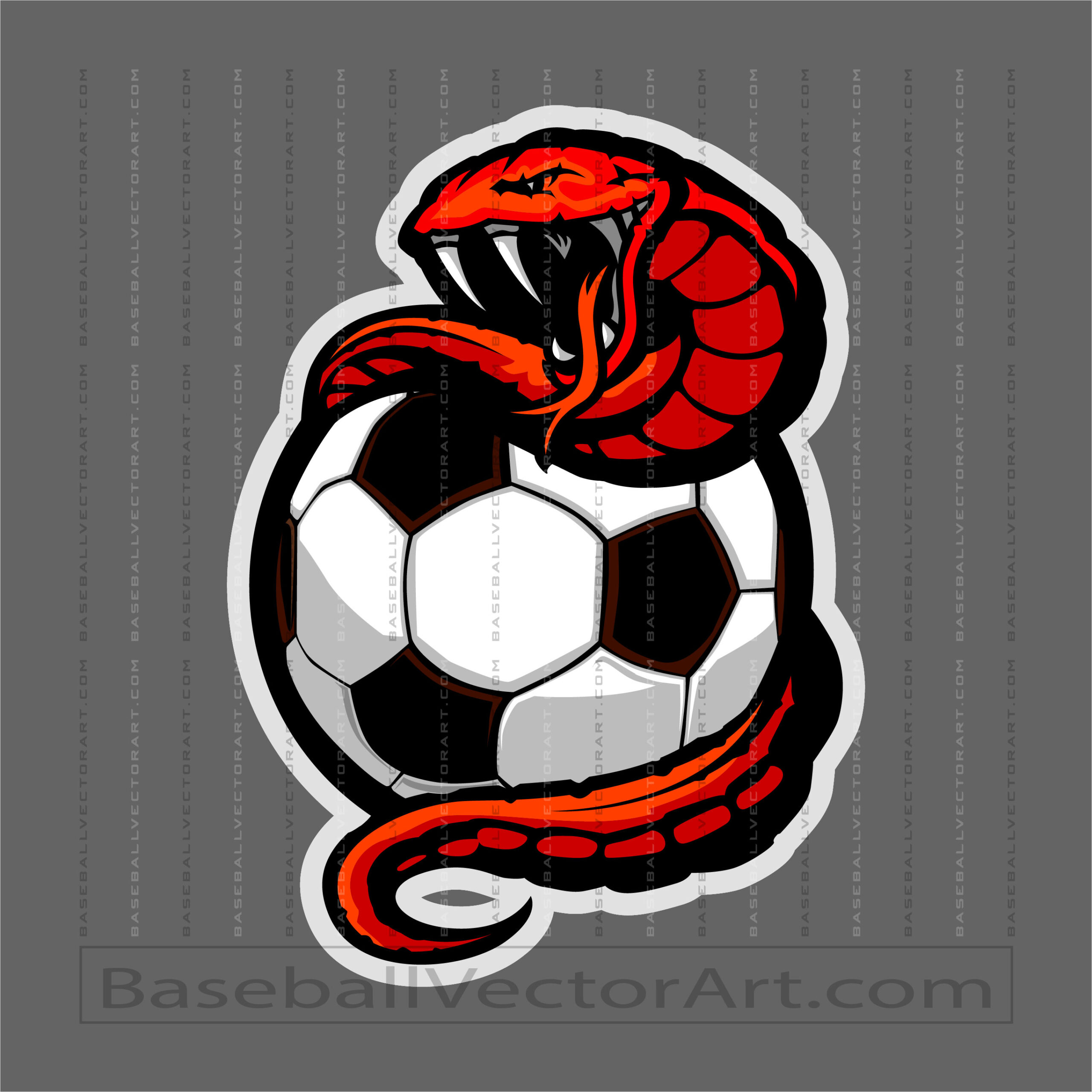 Soccer Viper Art