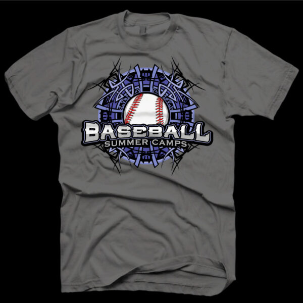 Baseball Tribal Shirt Design